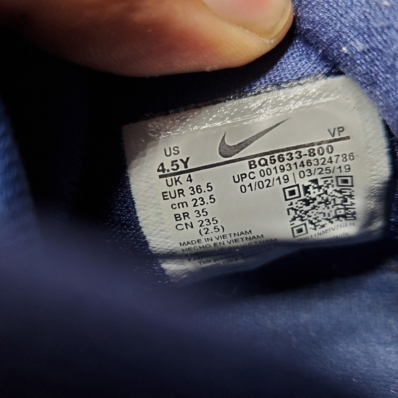 Nike Zoom Freak 1 All Bros Size 4.5Y 6 Women Basketball Shoes - Picture 11 of 11